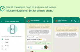 WhatsApp现在允许您将所有聊天设置为默认消失