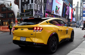 福特野马MachE加入纽约市的黄色出租车队