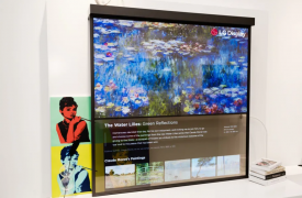 LG Display在CES2022上展示了多功能的透明OLED屏幕阵容