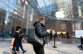 苹果重新开放部分纽约商店以提供有限的上门服务