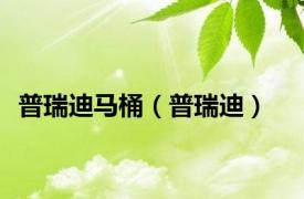 普瑞迪马桶（普瑞迪）