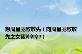 想周星驰致敬先（向周星驰致敬先之女孩冲冲冲）