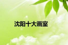沈阳十大画室