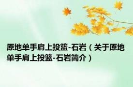 原地单手肩上投篮-石岩（关于原地单手肩上投篮-石岩简介）