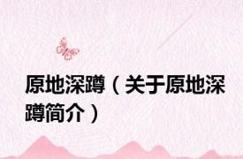 原地深蹲（关于原地深蹲简介）