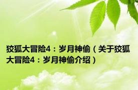 狡狐大冒险4：岁月神偷（关于狡狐大冒险4：岁月神偷介绍）