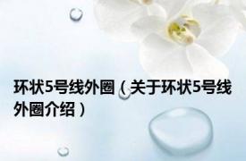 环状5号线外圈（关于环状5号线外圈介绍）