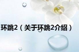 环跳2（关于环跳2介绍）
