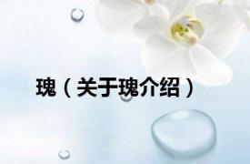 瑰（关于瑰介绍）