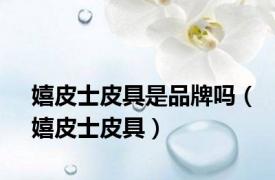 嬉皮士皮具是品牌吗（嬉皮士皮具）