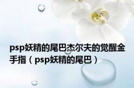psp妖精的尾巴杰尔夫的觉醒金手指（psp妖精的尾巴）