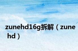zunehd16g拆解（zune hd）