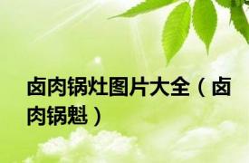 卤肉锅灶图片大全（卤肉锅魁）