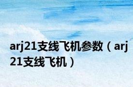 arj21支线飞机参数（arj21支线飞机）