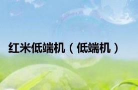 红米低端机（低端机）
