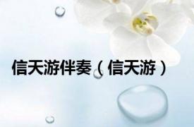信天游伴奏（信天游）