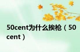 50cent为什么挨枪（50cent）