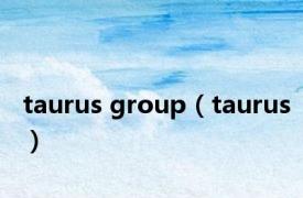 taurus group（taurus）