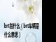 brt指什么（brt车辆是什么意思）