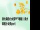 卖火柴的小女孩PPT模板（卖火柴的小女孩ppt）