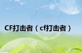 CF打击者（cf打击者）