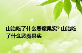 山治吃了什么恶魔果实? 山治吃了什么恶魔果实 