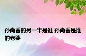 孙尚香的另一半是谁 孙尚香是谁的老婆 