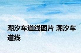 潮汐车道线图片 潮汐车道线 