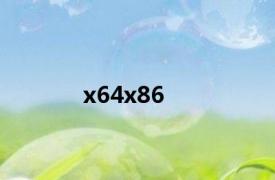x64x86