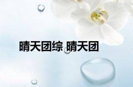 晴天团综 晴天团 