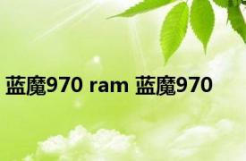 蓝魔970 ram 蓝魔970 