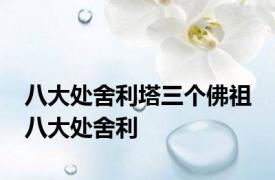 八大处舍利塔三个佛祖 八大处舍利 