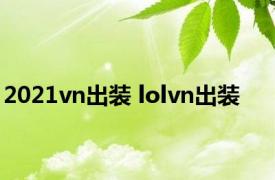 2021vn出装 lolvn出装 