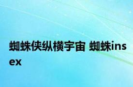 蜘蛛侠纵横宇宙 蜘蛛insex 