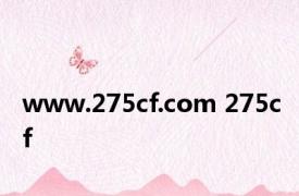 www.275cf.com 275cf 