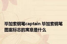 毕加索钢笔captain 毕加索钢笔图案标志的寓意是什么