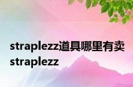 straplezz道具哪里有卖 straplezz 