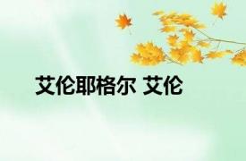 艾伦耶格尔 艾伦 