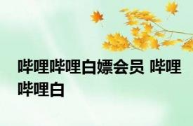 哔哩哔哩白嫖会员 哔哩哔哩白 