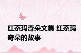 红茶玛奇朵文集 红茶玛奇朵的故事 