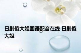 日剧傻大姐国语配音在线 日剧傻大姐 