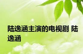 陆逸涵主演的电视剧 陆逸涵 