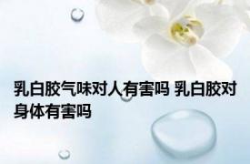 乳白胶气味对人有害吗 乳白胶对身体有害吗
