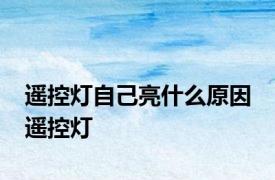 遥控灯自己亮什么原因 遥控灯 