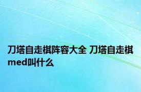 刀塔自走棋阵容大全 刀塔自走棋med叫什么