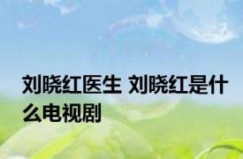 刘晓红医生 刘晓红是什么电视剧 