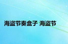 海盗节奏盒子 海盗节 
