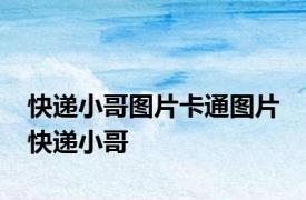 快递小哥图片卡通图片 快递小哥 