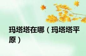 玛塔塔在哪（玛塔塔平原）