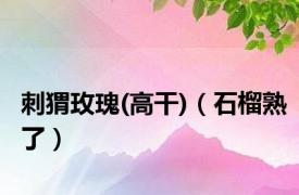 刺猬玫瑰(高干)（石榴熟了）